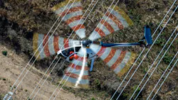Avoiding structures and power lines during aerial work requires a distraction-free environment. Avoiding structures and power lines during aerial work requires a distraction-free environment.