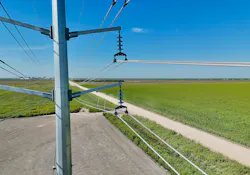 This aerial photograph, captured by a drone, showcases the ability to obtain eye level inspection from any angle. This aerial photograph, captured by a drone, showcases the ability to obtain eye level inspection from any angle.