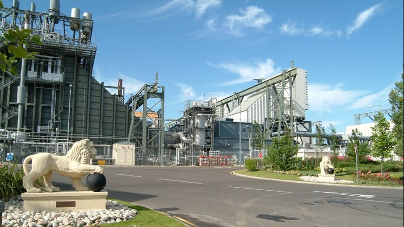Coryton power plant.