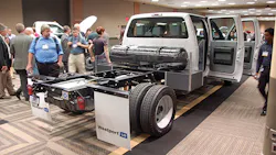 Ford promoted its alternative fuel options at its Truck Product Conference display Want to see the Transitmdashthe new replacement for the ESeries Stay tuned Ford promoted its alternative fuel options at its Truck Product Conference display Want to see the Transitmdashthe new replacement for the ESeries Stay tuned