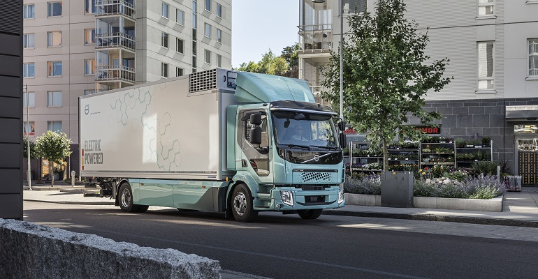 Volvo FL Electric distribution truck