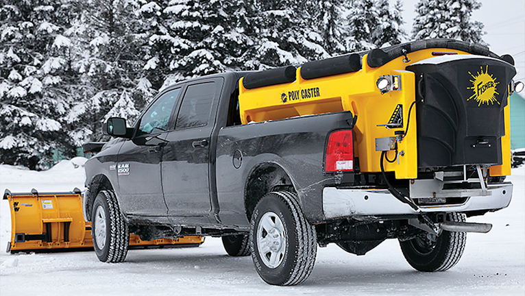 Fisher Updates Poly Caster Hopper Spreader Trailer Body