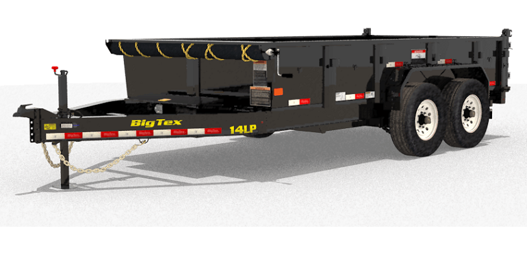 Big Tex Debuts Redesigned 14LP Low-profile Dump Trailer | Trailer Body ...