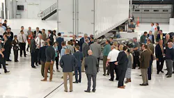 Approximately 90 professionals with interest in traffic safety view the aftermath of a underride crash test at the Insurance Institute for Highway Safety test center in Ruckersville VA May 5 Approximately 90 professionals with interest in traffic safety view the aftermath of a underride crash test at the Insurance Institute for Highway Safety test center in Ruckersville VA May 5