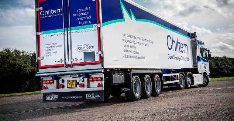 Gray & Adams trailer for Chiltern