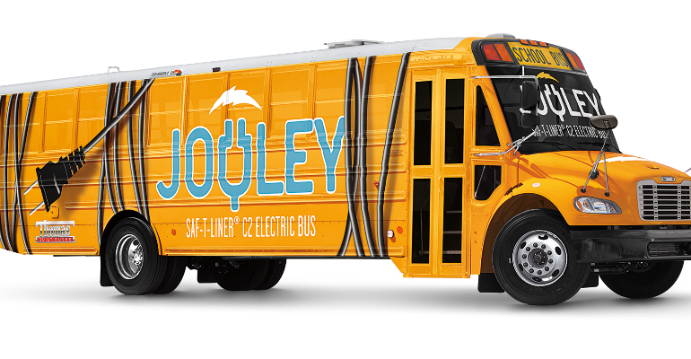 New Jouley bus from Thhomas