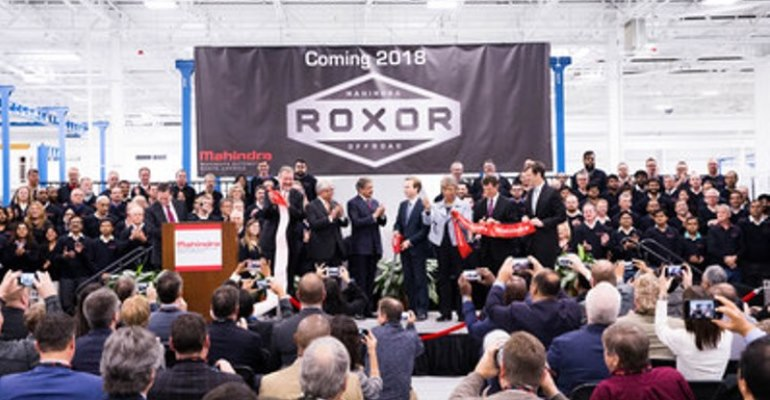 Mahindra opens facility