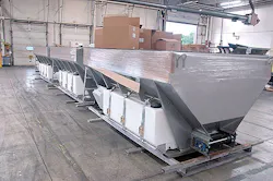 Stainless steel spreaders are ready to be shipped from the Buyers Products plant in Mentor OH The company recently took over a 550000sqft building to produce aluminum and stainless steel products Stainless steel spreaders are ready to be shipped from the Buyers Products plant in Mentor OH The company recently took over a 550000sqft building to produce aluminum and stainless steel products