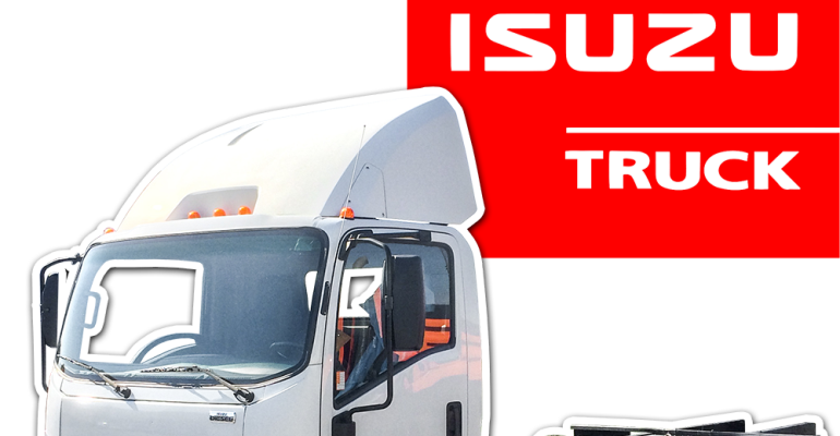 Isuzu truck