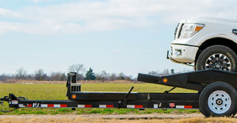PJ Trailers super tilt