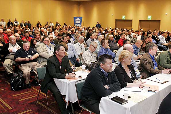 The event encompasses a show floor of more than 500000 square feet at the Indiana Convention Center