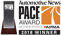 Automotive News PACE Award Automotive News PACE Award