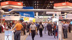 Part of the record Fabtech 2013 checks out the latest in welding equipment at McCormick Place in Chicago Fabricating and finishing equipment were displayed in an adjacent exhibit hallmdasha total of 650000 square feet of exhibits Part of the record Fabtech 2013 checks out the latest in welding equipment at McCormick Place in Chicago Fabricating and finishing equipment were displayed in an adjacent exhibit hallmdasha total of 650000 square feet of exhibits