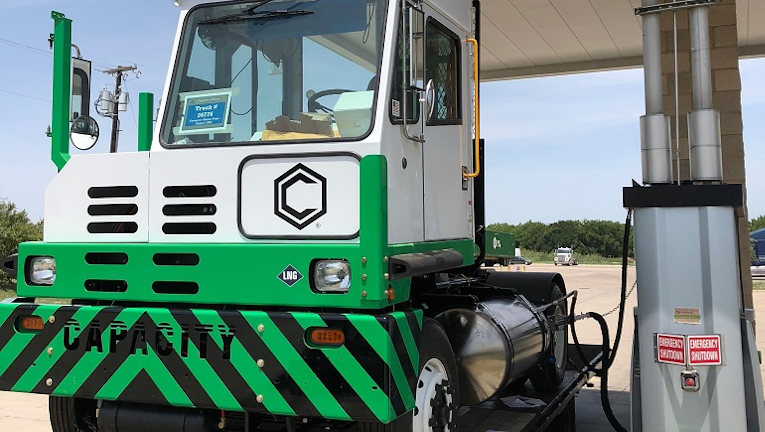 REV Group adds LNG engines to Capacity terminal tractors | Trailer Body