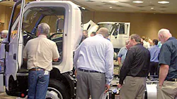 Hino announced a series of minor changes for 2016 One of those changes Upfitters now have a little more room for PTO installations on Hino chassis Hino announced a series of minor changes for 2016 One of those changes Upfitters now have a little more room for PTO installations on Hino chassis