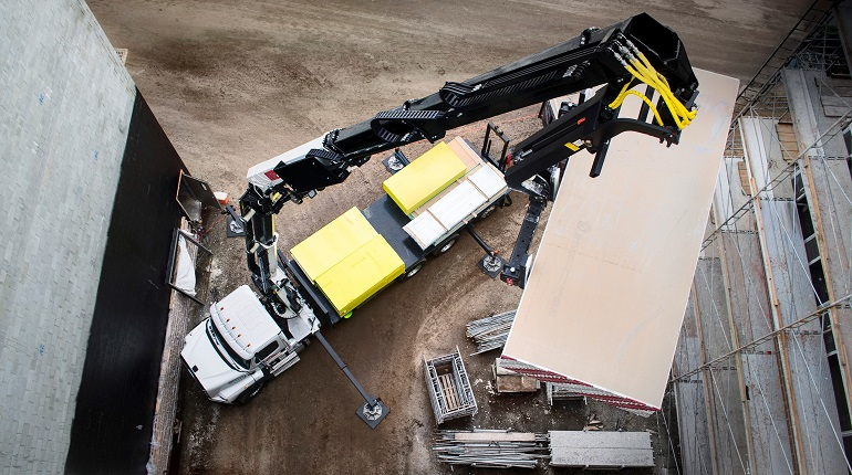 IMT crane loader