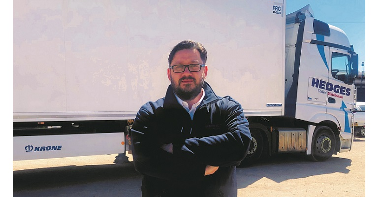 Krone trailer Hedges customer.jpg