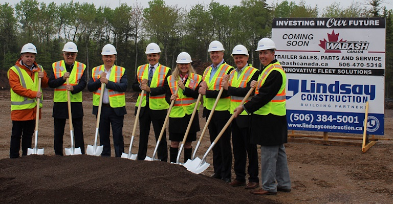 Wabash Canada breaks ground on new Moncton NB location ...