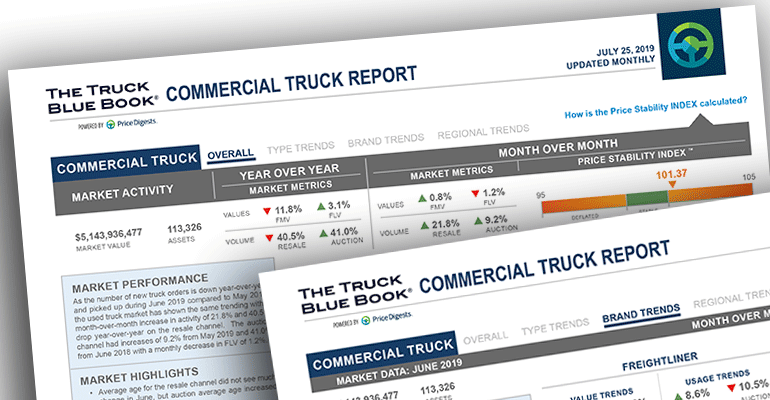 Price Digests Commercial Truck Report July 2019