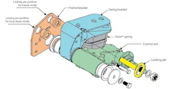 Timbren drop-down suspension Timbren drop-down suspension