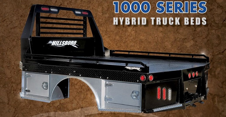 Hillsboro introduces new model 500 1000 hybrid truck beds Hillsboro introduces new model 500 1000 hybrid truck beds