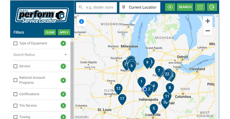 FleetPerform Service Locator