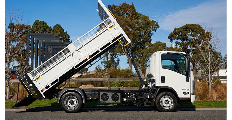 SEA Electric City of Yarra tipper