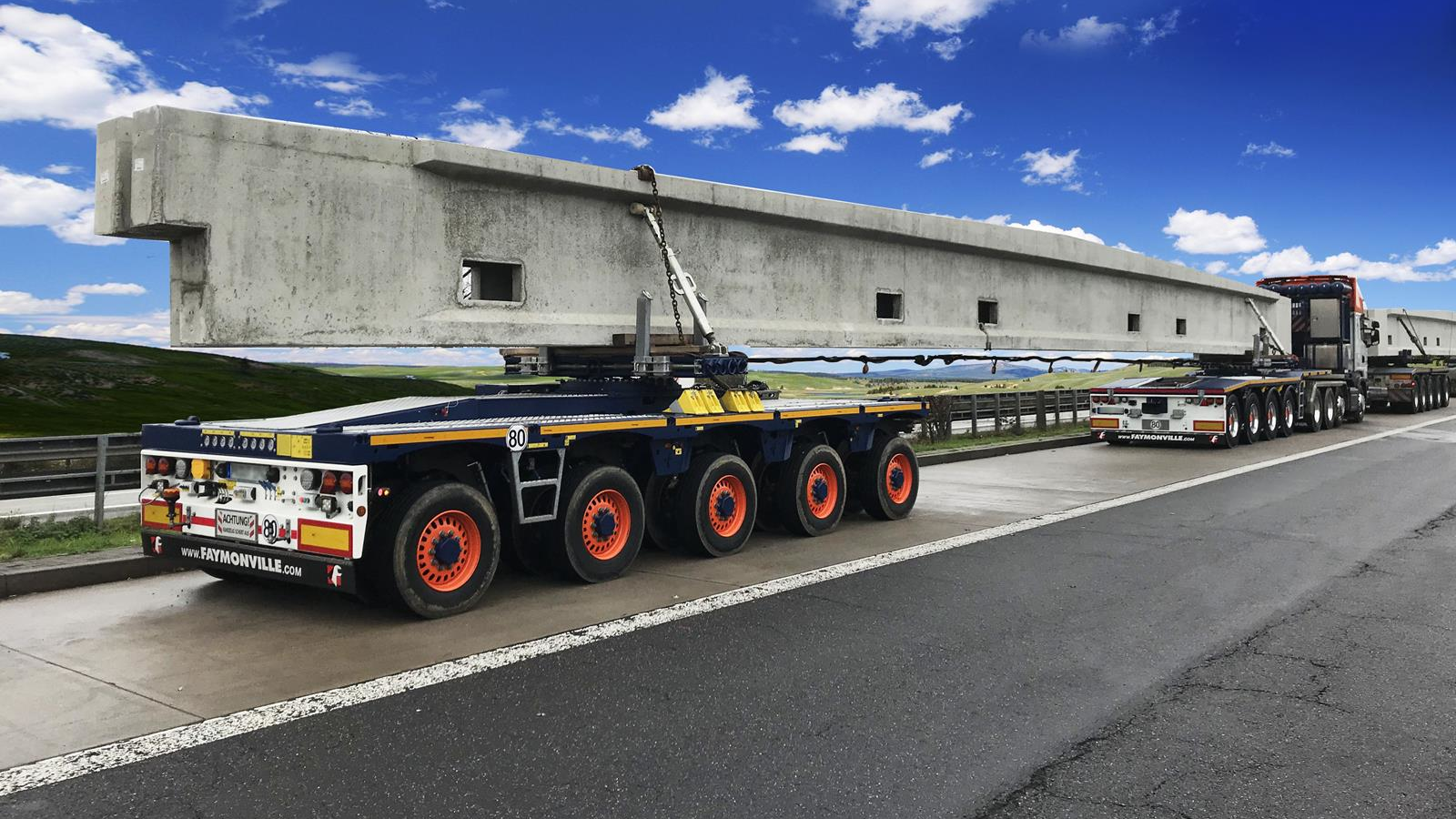 FlexMAX self-steering dolly trailer