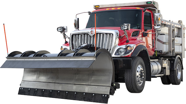 SnowDogg SuperJ Municipal Snow Plow From Buyers Products Trailer Body Builders