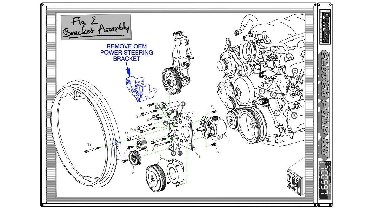 DewEze clutch pump kit 700597