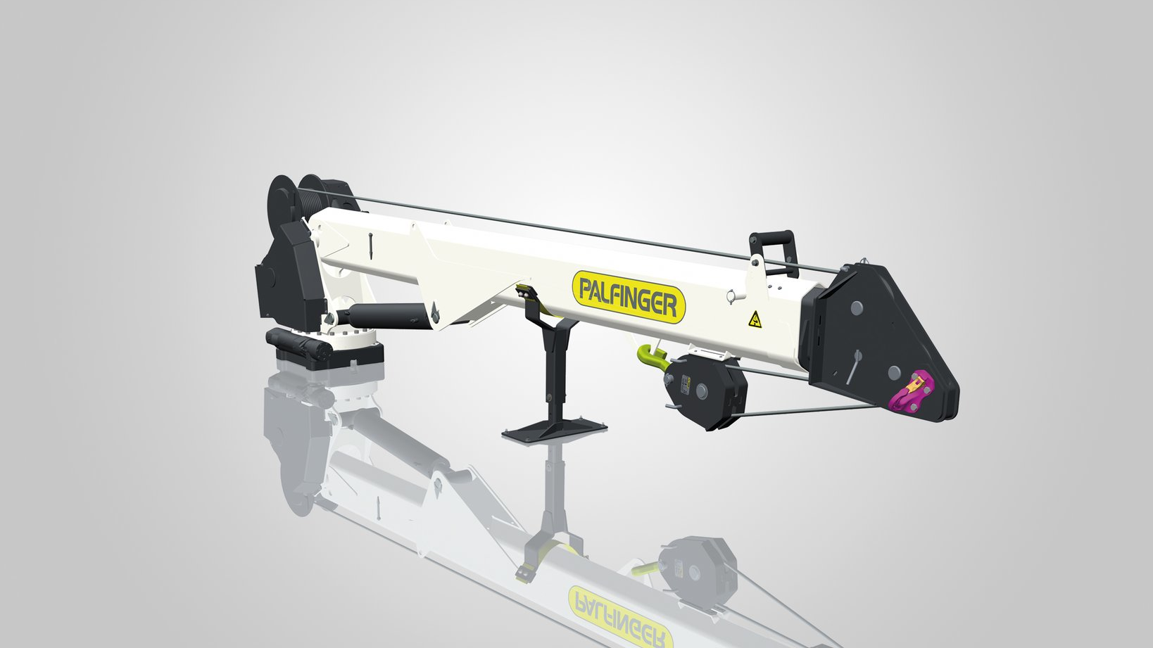 Palfinger 8029 service crane