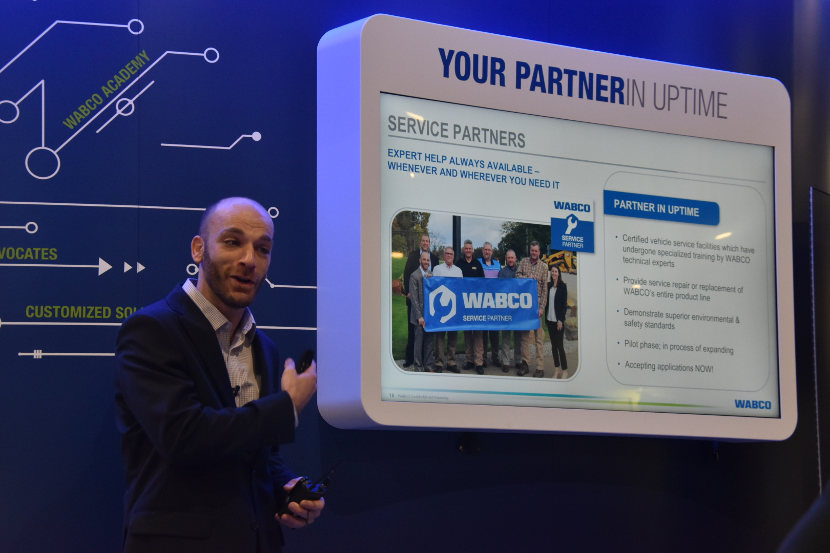 Abe Aon, WABCO North America aftersales, service and support leader