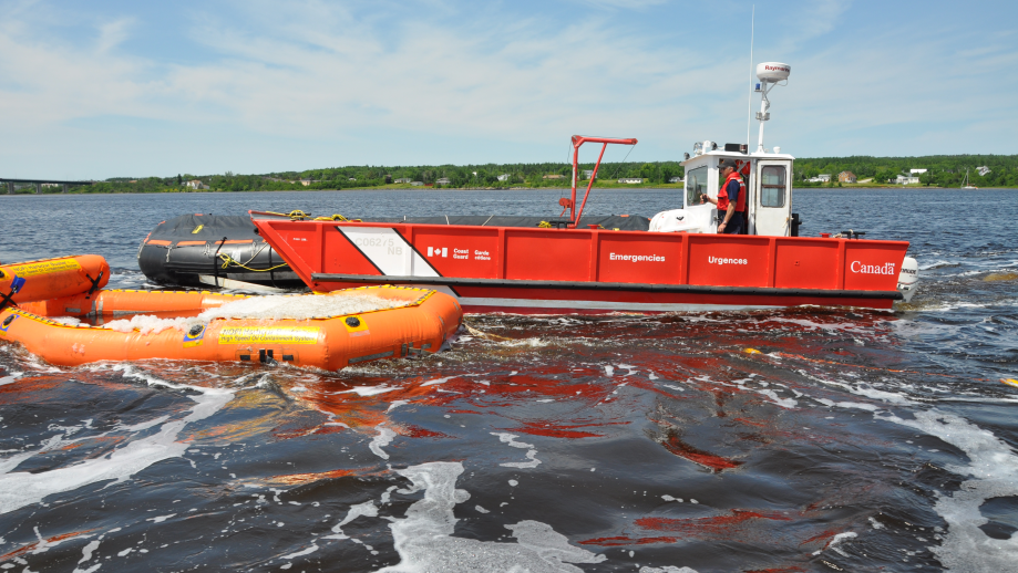 Canadian Coast Guard spill response