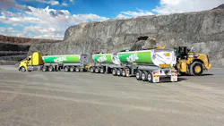 AZMEB Door Side Tipper road train combination AZMEB Door Side Tipper road train combination