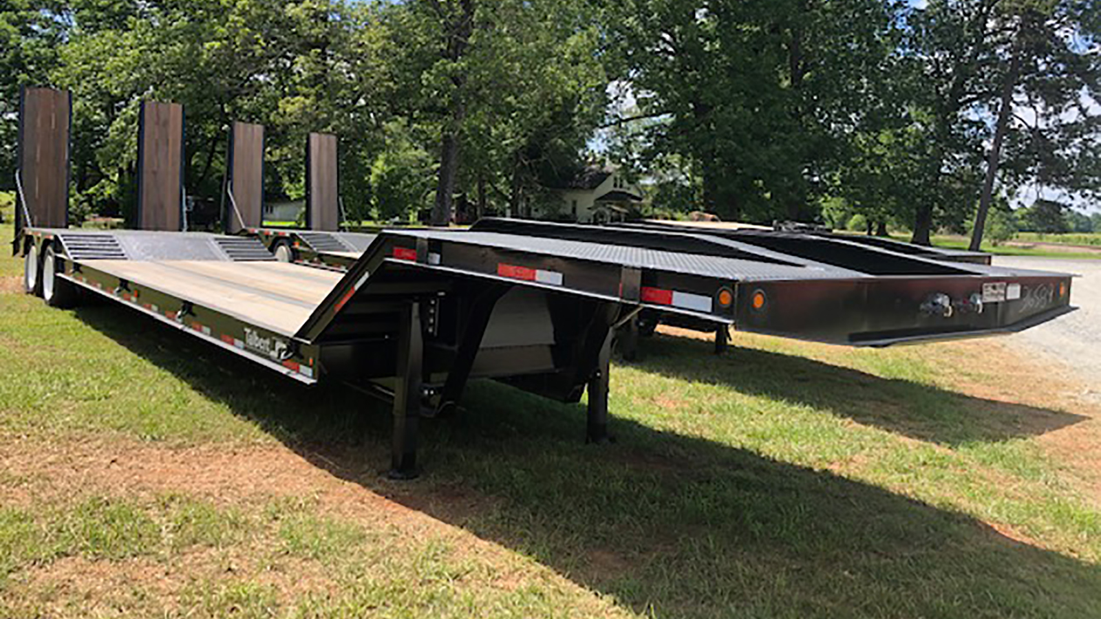 35FG-BVTL drop deck trailer