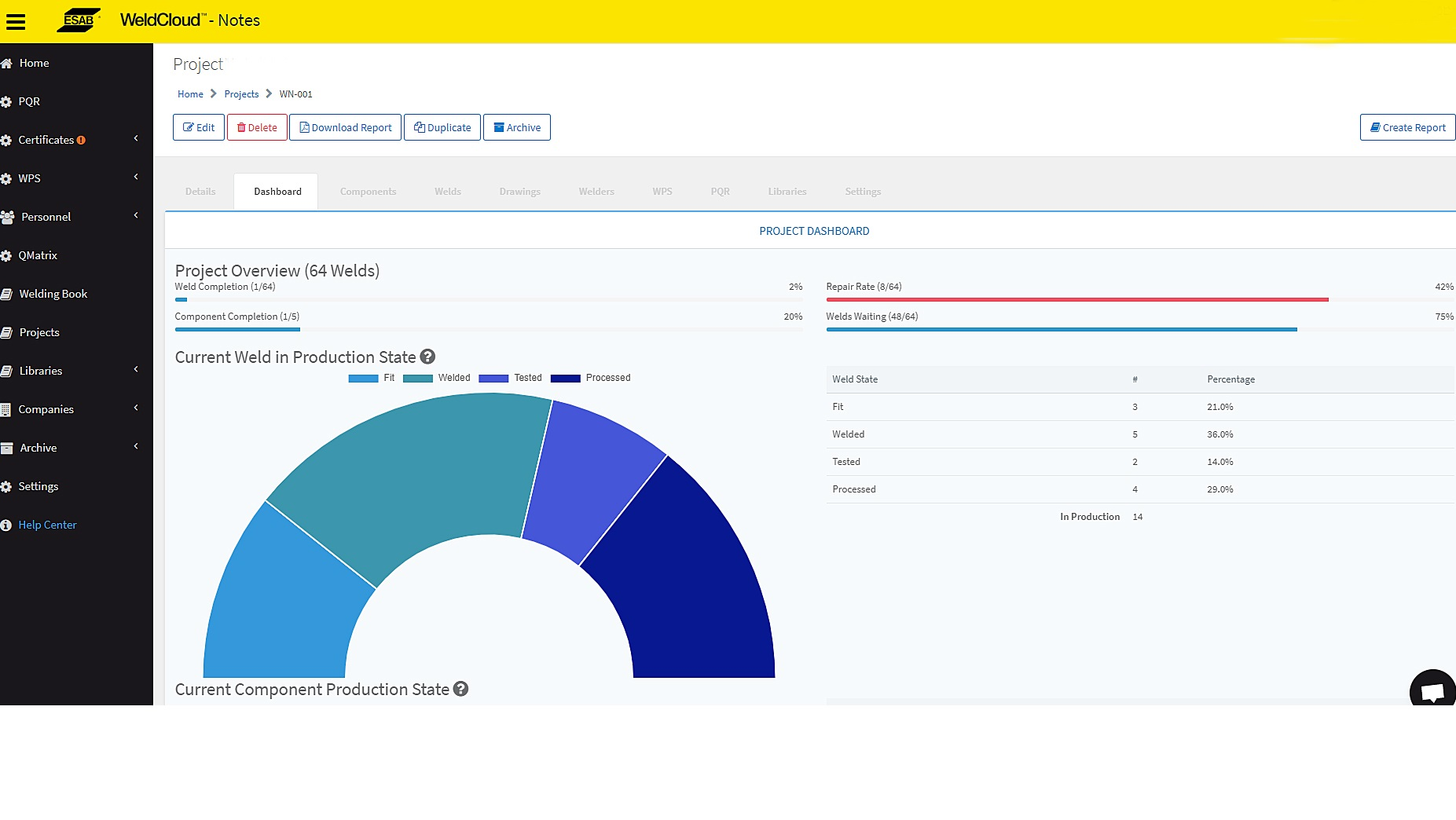 ESAB WeldCloud Notes