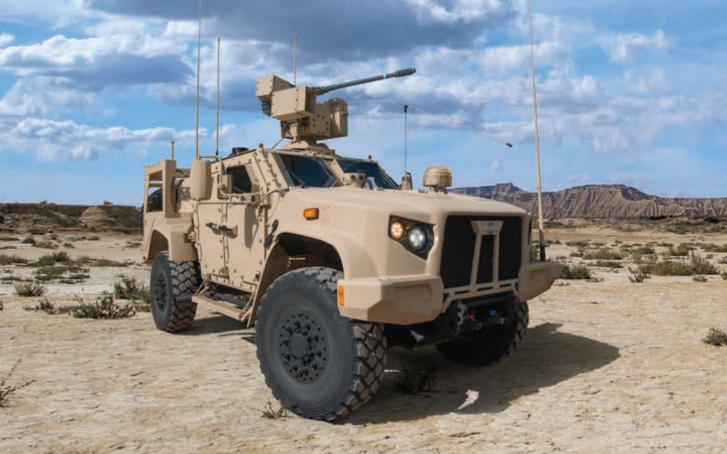 Oshkosh Defense lands 911 million contract for light tactical vehicles