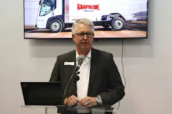 Chris Weiss, Knapheide VP of engineering, said the REE collaboration created a ‘custom and seamless’ upfit process. Chris Weiss, Knapheide VP of engineering, said the REE collaboration created a ‘custom and seamless’ upfit process.