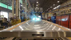 Extreme Trailers at work on a trailer. Extreme Trailers at work on a trailer.