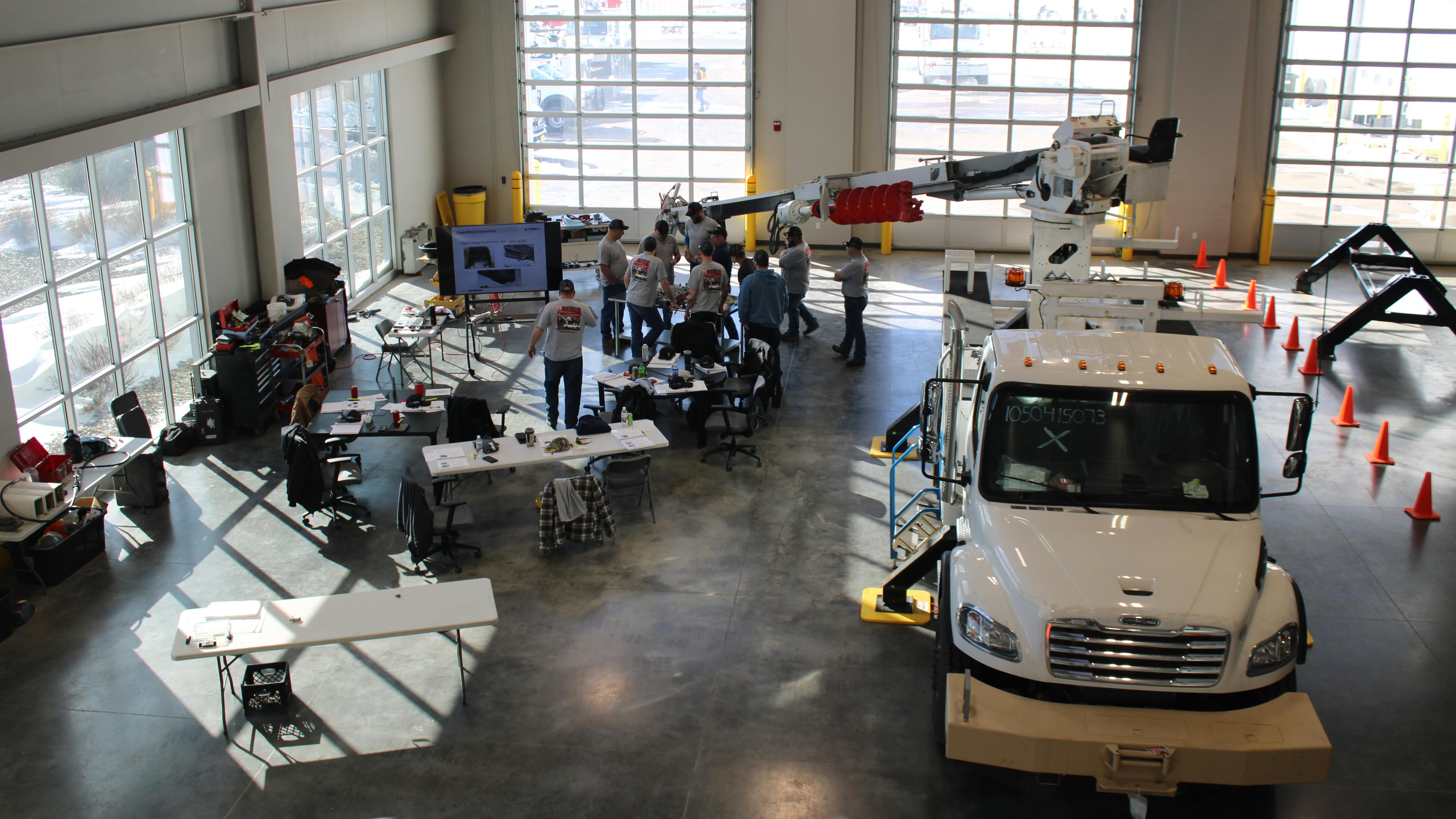 Terex Utilities Equipment Workshops