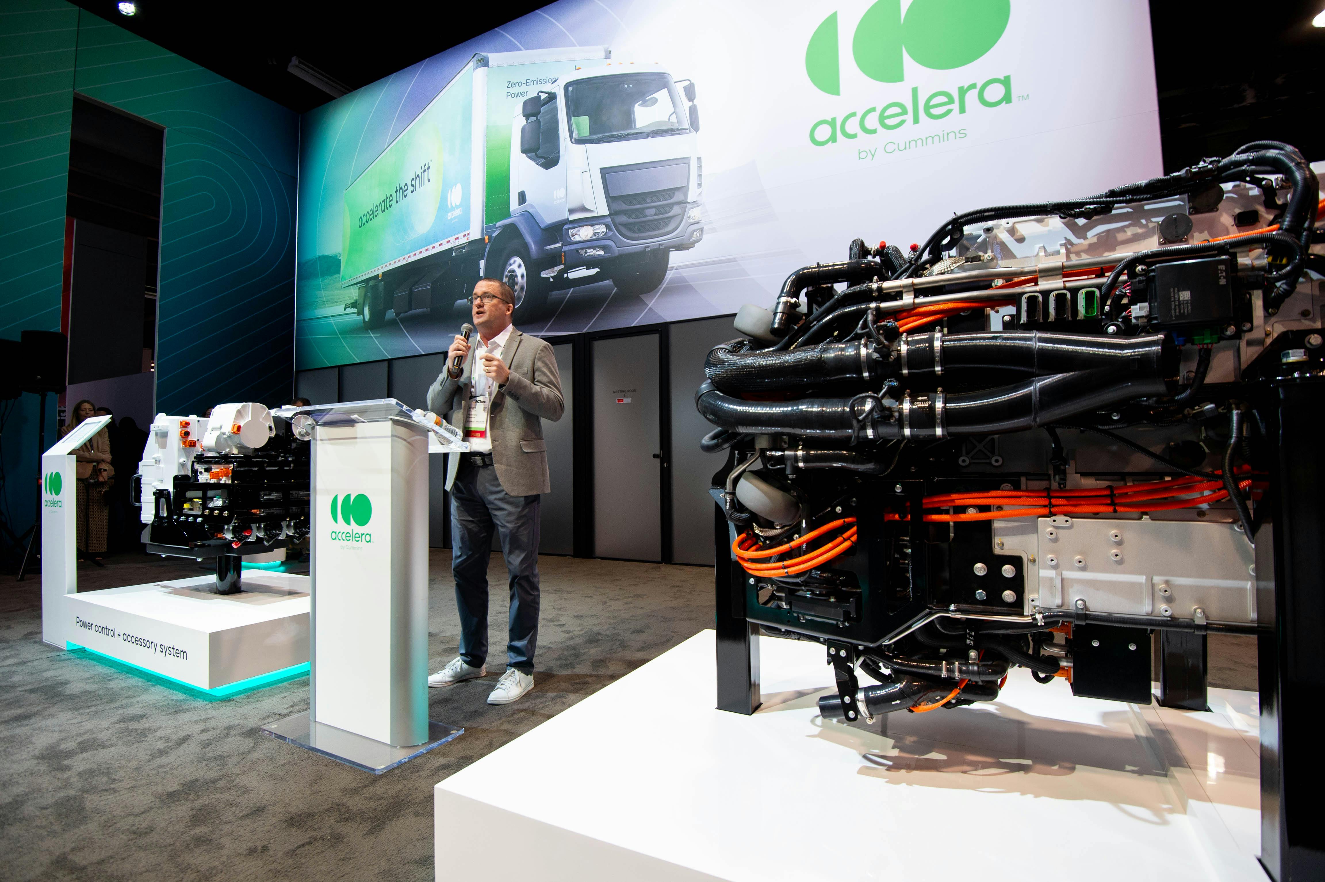 Accelera General Manager of eMobility Brian Wilson discusses the company's product lineup as featured at ACT Expo.