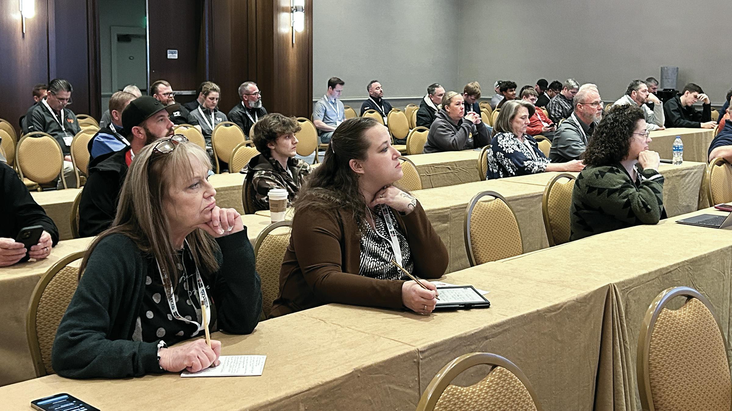 Attendees at NATM Session