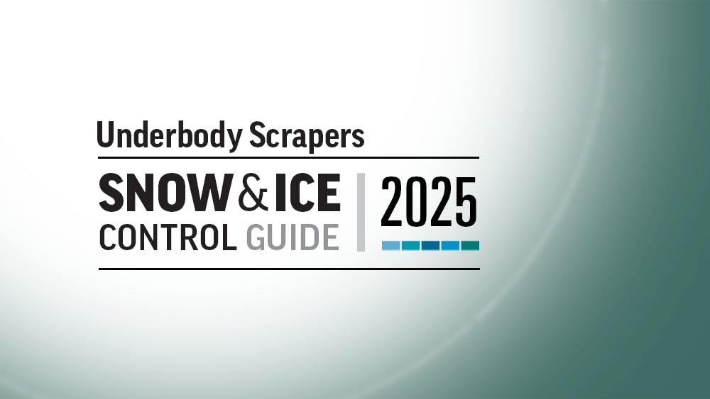 Feature image title slide for Underbody Scraper section