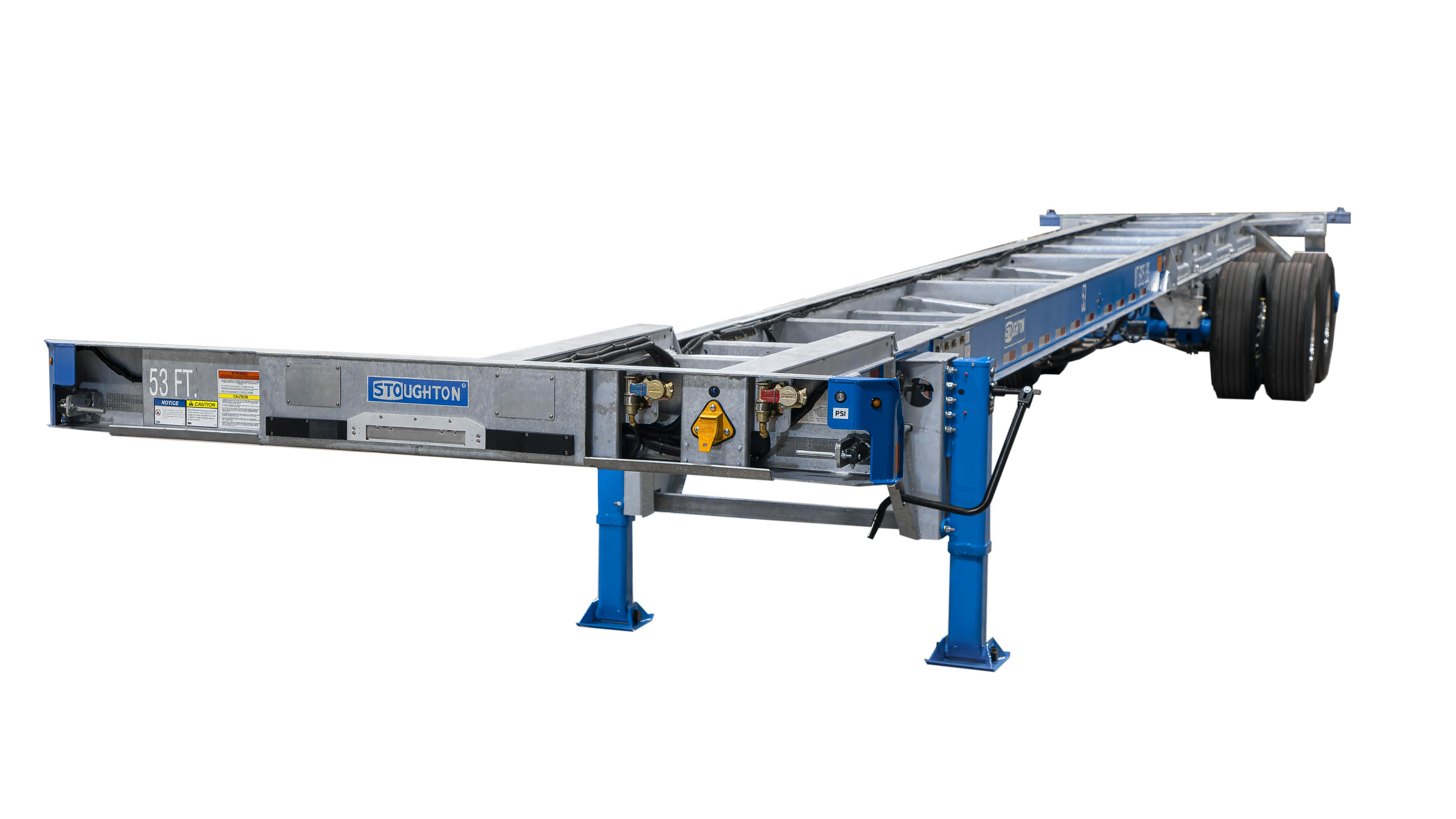 The Stoughton Smart Chassis is designed to help prepare carriers for the road to autonomous operation.