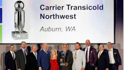 Carrier Transicold named Carrier Transicold Northwest, a Northwest Equipment Group company, its 2025 Dealer of the Year. Pictured left to right: Jason Forman, General Manager, Original Equipment-Truck Trailer Americas, Carrier Transicold; Travis Mayhew, Network Development Manager, Carrier Transicold; Brian Kolar, President, Northwest Equipment Group; Aaron Kolar, Chief Operating Officer, Northwest Equipment Group; Sammi Sogura, General Sales Manager, Northwest Equipment Group; Mike Kolar, Chief Executive Officer, Northwest Equipment Group; Brandon Kolar, EVP-Fixed Operations, Northwest Equipment Group; Ryan Morrow, EVP- Sales & Operations, Northwest Equipment Group; Mike Murdock, Western U.S. & Canadian Region Director, Carrier Transicold; Sam Roach, Director of Sales, Carrier Transicold. Carrier Transicold named Carrier Transicold Northwest, a Northwest Equipment Group company, its 2025 Dealer of the Year. Pictured left to right: Jason Forman, General Manager, Original Equipment-Truck Trailer Americas, Carrier Transicold; Travis Mayhew, Network Development Manager, Carrier Transicold; Brian Kolar, President, Northwest Equipment Group; Aaron Kolar, Chief Operating Officer, Northwest Equipment Group; Sammi Sogura, General Sales Manager, Northwest Equipment Group; Mike Kolar, Chief Executive Officer, Northwest Equipment Group; Brandon Kolar, EVP-Fixed Operations, Northwest Equipment Group; Ryan Morrow, EVP- Sales & Operations, Northwest Equipment Group; Mike Murdock, Western U.S. & Canadian Region Director, Carrier Transicold; Sam Roach, Director of Sales, Carrier Transicold.