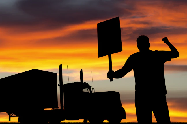Trucker 8428 011119 Trucker Strike