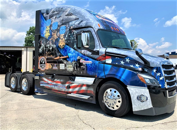 Ride Of Pride Honors To Cargo Transporters American Trucker