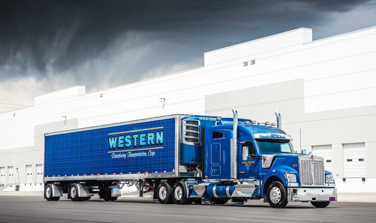 Kenworth W990 is winning over Western Distributing drivers American