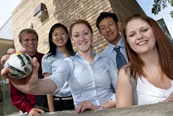 Rice University students use a vision-based tool with sensors to perform qualitative analysis of a baseball pitcher's grip and pitching technique Rice University students use a vision-based tool with sensors to perform qualitative analysis of a baseball pitcher's grip and pitching technique