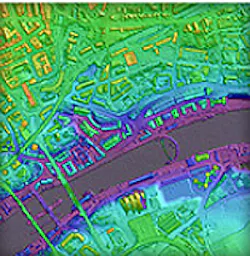 Airborne mapping system captures 3-D images Airborne mapping system captures 3-D images